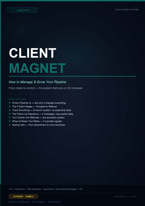 Client Magnet Complete – The Full Freelance Client System